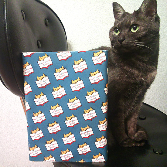 猫とcatsmeowbooksブックカバー